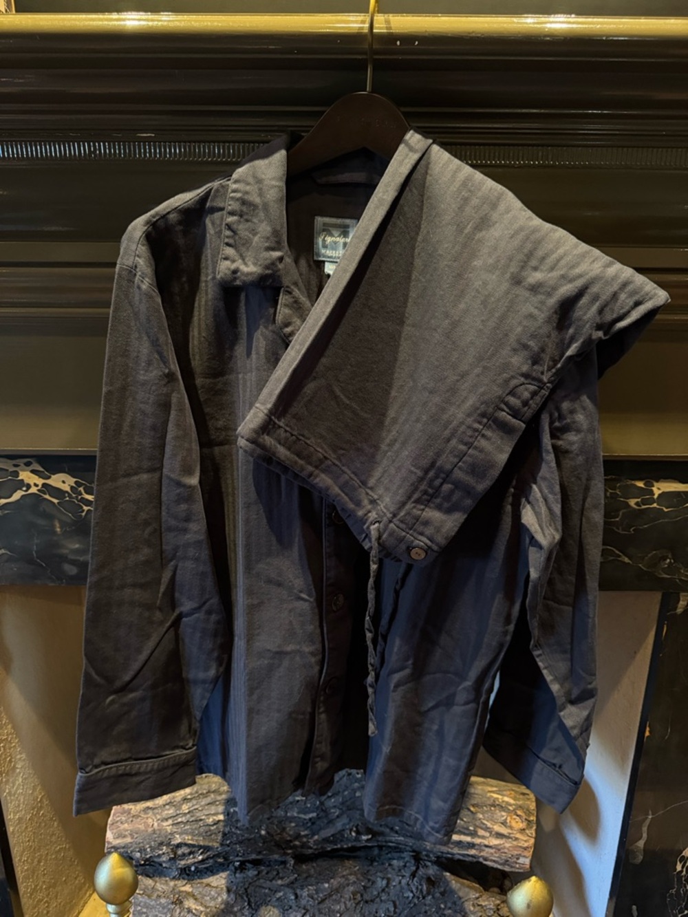 Majestic International Men's Pajama Set Navy